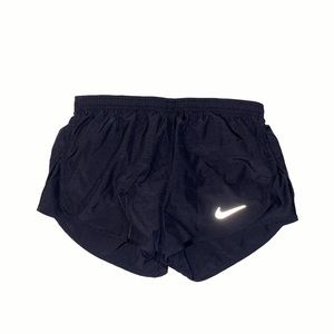 NIKE black athletic running shorts